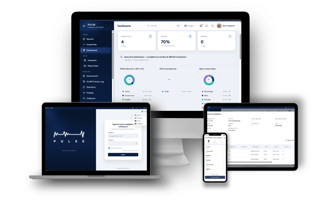 Platform kepatuhan mobile CMO Pulse